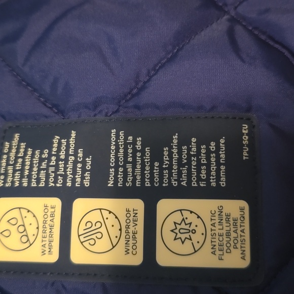 Lands' End Women's Hooded Squall Parka/coat, Waterproof, Insulated, Sz L, (0912) - Picture 11 of 14